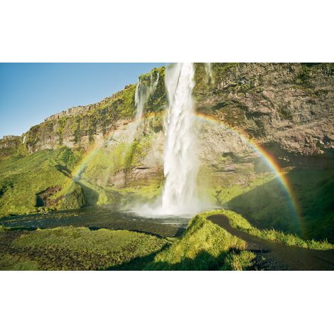 Papier peint panoramique naturel Pouvoir de l’Islande (1/4)