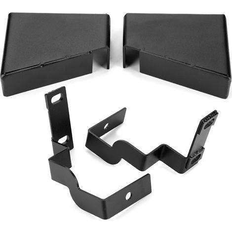 Support de Montage Feux Avant pour Toyota FJ Cruiser 2007-2015, Kit Fixation Pare-Chocs Noir (1/5)