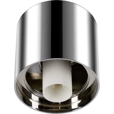 Plafonnier VARYT intérieur rond simple 6W E14 chromé sans abat-jour - SLV - 1008101