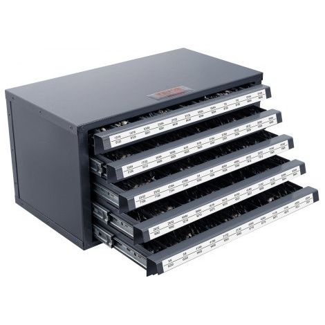 Dispenser Cassetta per Punte da Trapano 60 Scomparti 33, 64 a 63 (1/5)