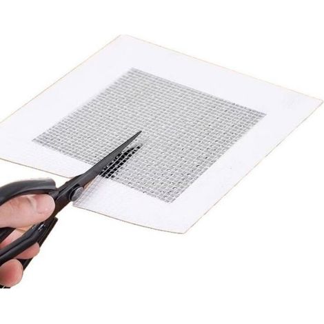 Kit De Réparation Murale - Patchs Métalliques Modulaires - Pour Plaques De Plâtre - 12 Pièces (1/5)