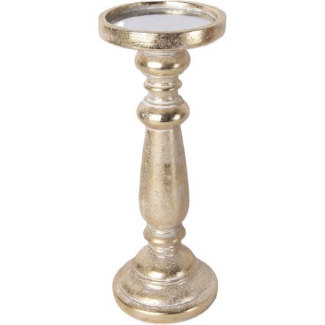 TrendLine Deko Kerzenhalter Ø 9,7 x 25,5 cm gold