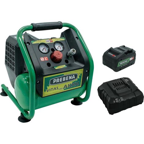 Compressore portatile prebena vitas 100 18V 5,5Ah 8 bar