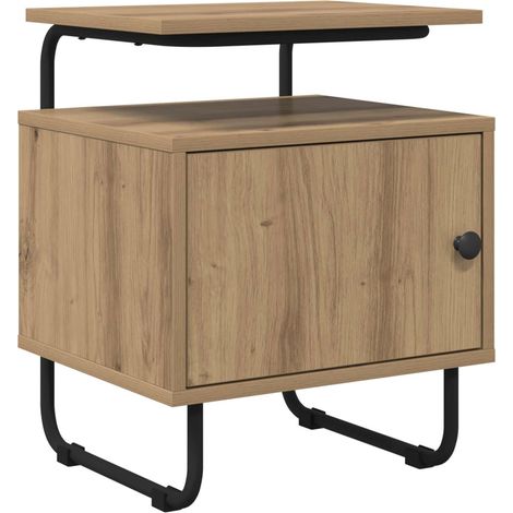 Bedside Cabinet Artisan Oak 40 x 36.5 x 50 cm Engineered Wood vidaXL (1/5)