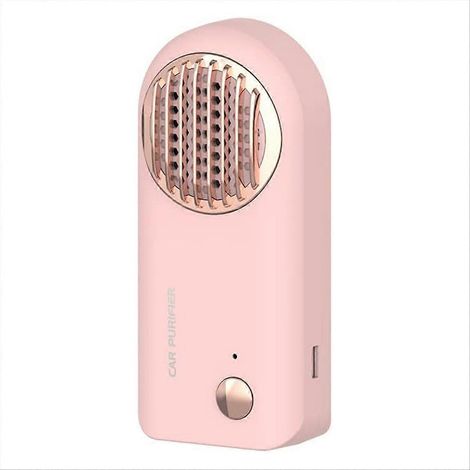 Geruchsentferner für Auto, Kühlschrank und Zuhause: Pinkfarbener intelligenter USB-Geruchsreiniger (1/5)
