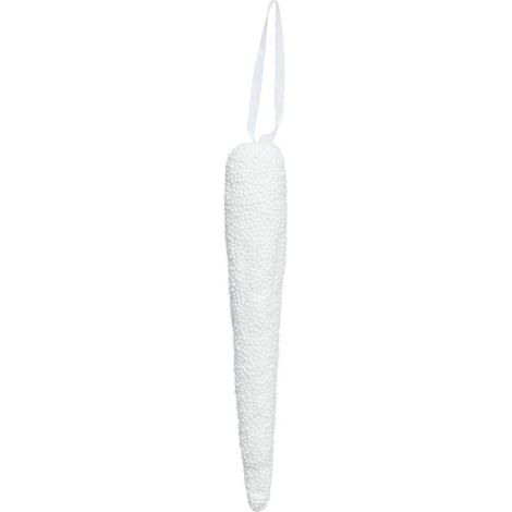 Decoración del árbol de Navidad bolas de hielo blancas 25cm - Atmosphera créateur d'intérieur