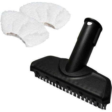 1 brosse à main, 2 lingettes de nettoyage vapeur pour nettoyeur vapeur Kärcher SC1 SC2 SC3 SC4 SC5 Easyfix 2.884-280.0 (1/5)