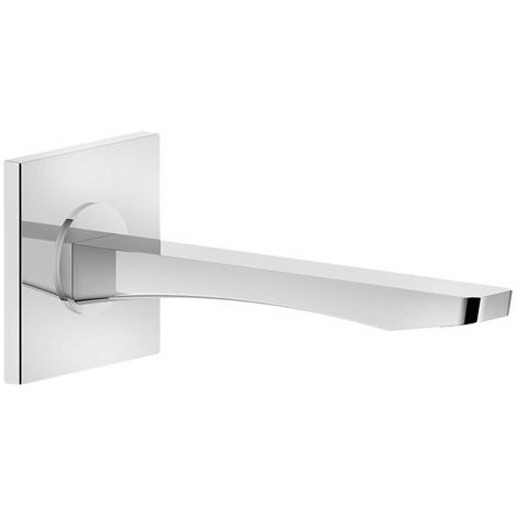 Gessi Rilievo, bec mural pour lavabo avec raccord 1/2, pour