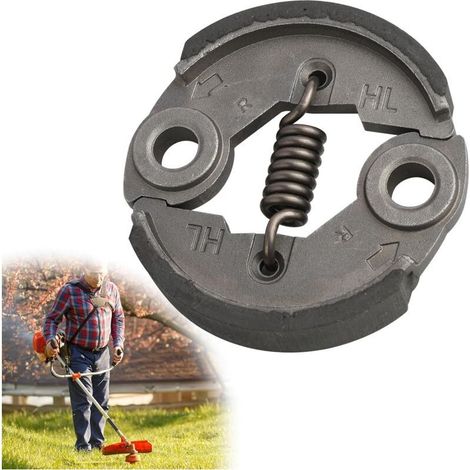 Embrayage robuste pour taille-haies et débroussailleuses. Embrayage en aluminium de haute qualité pour débroussailleuses de 33 cm³, 43 cm³ et 52 cm³. (1/4)
