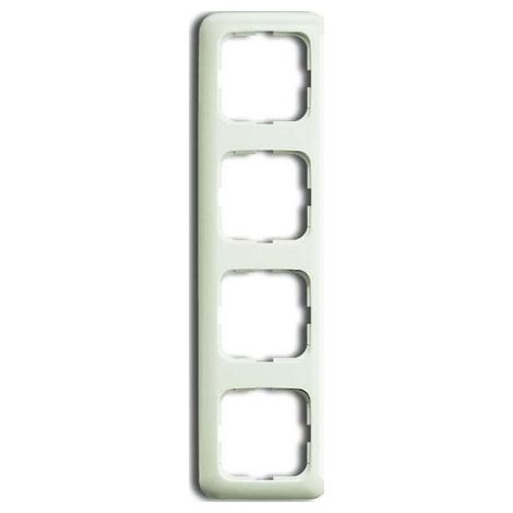Cornice interruttore Busch-Jaeger duro 2000 si senza viti 4 posti