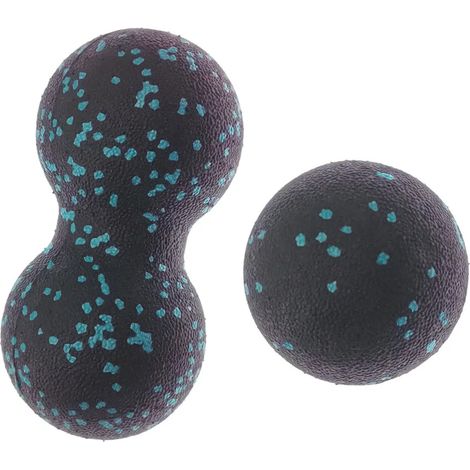 Balle de massage EPP Lacrosse Myofascia Ball Peanut haute densité, idéale pour les exercices de fascia légers, le fitness et le soulagement de la douleur, pour le yoga01426
