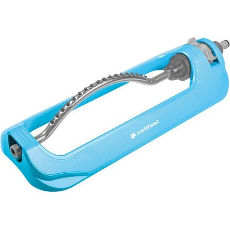 Cellfast Turbo cellPRO™ Aspersor oscilante, 18 boquillas, infinitamente Ajustable, área de riego hasta 240 m², 52-070 (1/3)