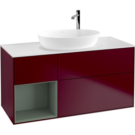 Villeroy & Boch F941GMHB Meuble sous-lavabo Finion F94 (1/2)