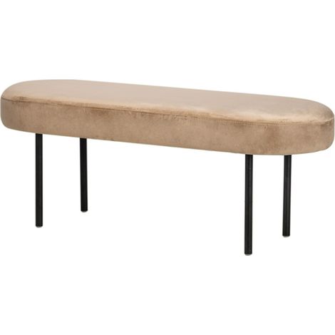 Nordlys - Banc Design Scandinave Pieds Metal (1/5)