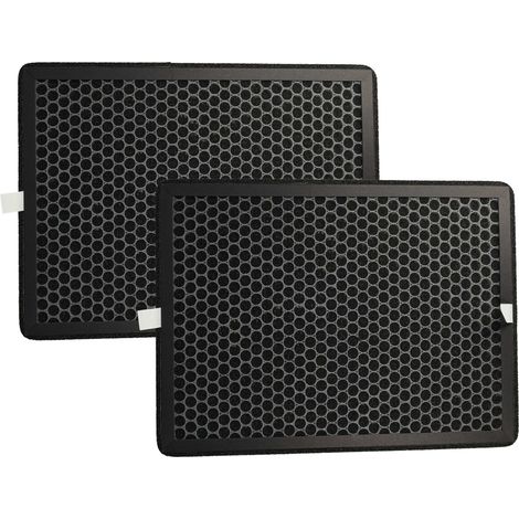 vhbw 2x Air Filter compatible with Rowenta Pure Air PU3030F0 Air Purifier - Combi Filter Activated Carbon + Allergy+