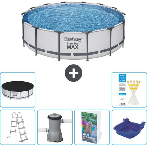 Bestway Steel Pro MAX Rund - 427x122 cm - 7-teilig S662