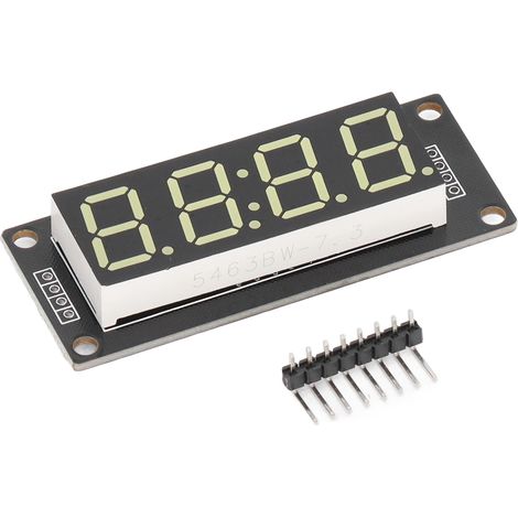 Module d'affichage LED 7 segments 4 chiffres 0.56 pouce TM1637 écran numérique PCB 5V pour horloge (1/5)