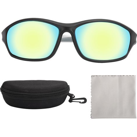 Ortviai Lunettes de protection pour lampes LED de culture – Verres polaires anti-UV/IR, correction des couleurs, design ergonomique