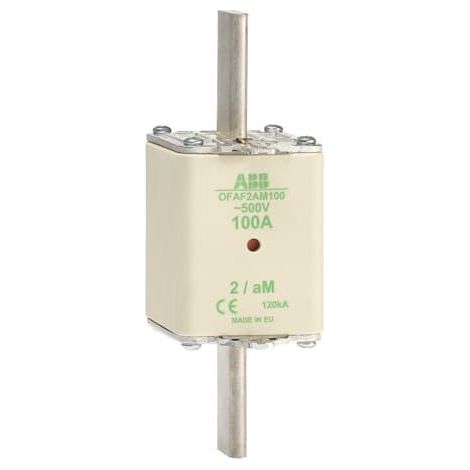 Fusible Couteau 125A AM Taille 2 500V 1SCA022697R8710 ABB 922262