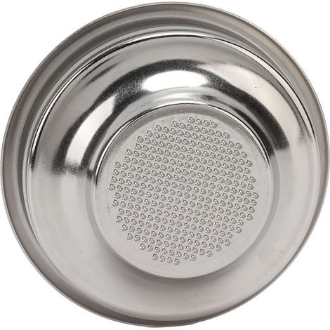 Wiederverwendbarer Edelstahl-Filterhalter für 1 Tasse, Druckfilterkorb für halbautomatische Espressomaschinen (1/5)