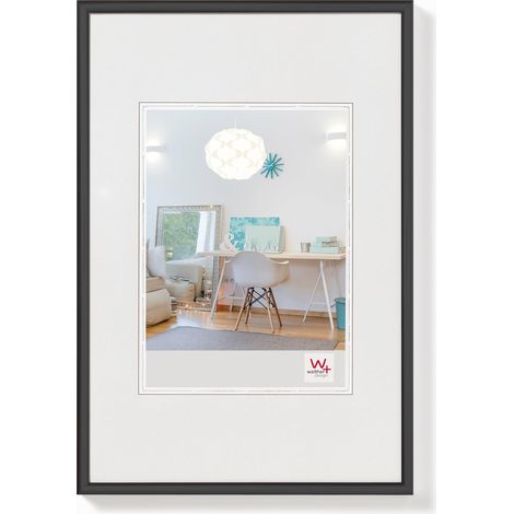 Cadre Photo Noir 15 x 20 cm Lifestyle Cadre en Plastique KV520B (1/5)