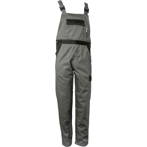 Arbeitshose Latzhose Tristep grau/schwarz Größe 52 (1/5)