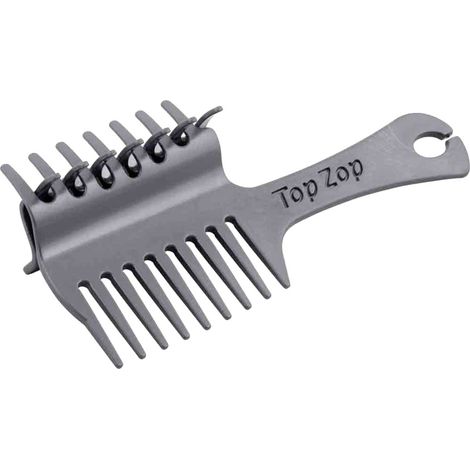 LEMIEUX Top Zop grey PETTINE TRECCE CAVALLO (1/2)