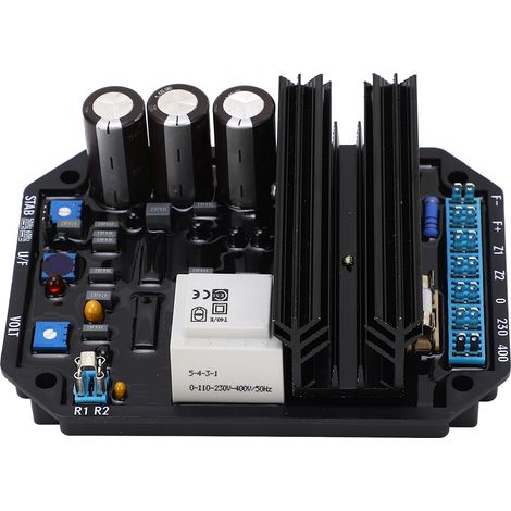 Régulateur automatique de tension AVR 50 60HZ protection surtension basse vitesse optionnel pour générateur diesel 115 230 400VAC (1/5)