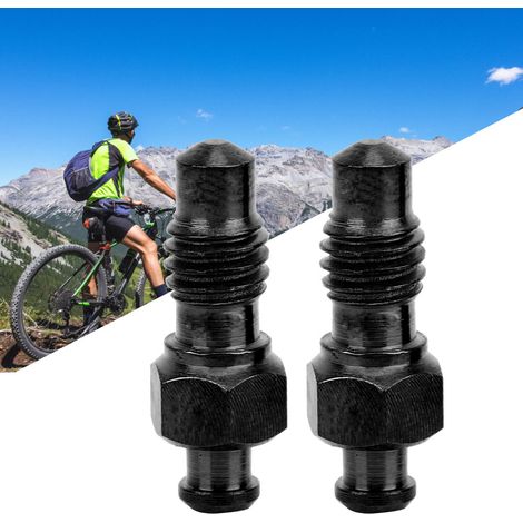 Vis de Purge en Titane pour Freins à Disque Vélo Route - Kit 2 Pièces Noir