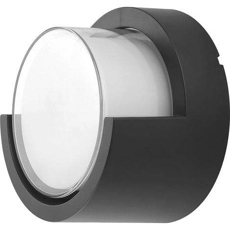 Applique LED Connectée WiFi RGBW 12W IP54 Ronde avec Cache - SILUMEN (1/5)