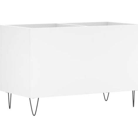 Maison Exclusive - Mobile Porta DiscBianco 74,5x38x48 cm in Legno Multistrato