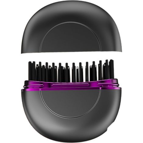 Fer à lisser portable – Peigne électrique sans fil, design anti-brûlure, outil de coiffure rechargeable par USB, 3 modes, appareil compact et convivial, équipement de beauté de qualité supérieure (1/5)