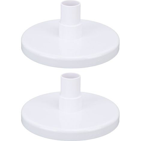 Pool-Vakuumplatte, 2-teilig, kompatibel mit Pentair 513330 und Hayward SP1091WM, 16 cm Bodenbreite, 3 cm Anschlussdurchmesser (1/5)