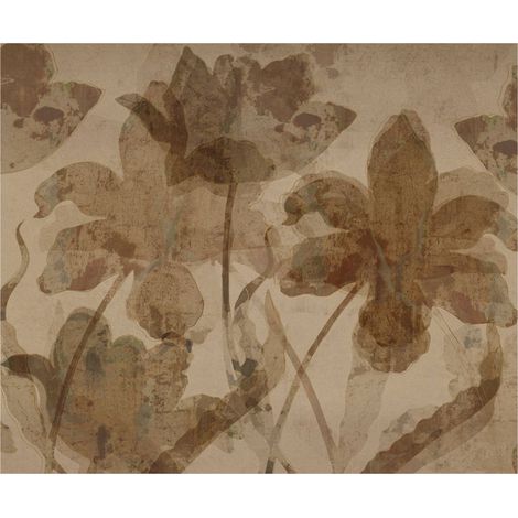 Komar Wandtapete - Petal Whispers - 250 x 300 cm - Digitaldruck - Mediterran Naturmotiv (1/5)