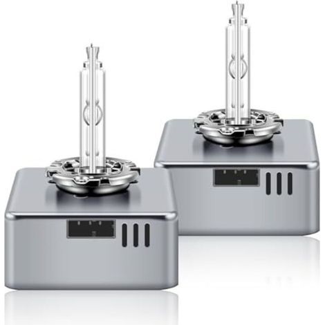 Ampoules de phares xénon HID D5S 6000K 35W, blanc diamant, feux de croisement et de route, lampe à décharge 12V étanche, lot de 2 (1/5)
