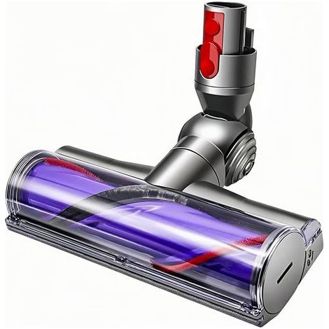 motorisierter Bürstenkopf für Dyson V7 V8 V10 V11 V15, 180°-Rotation, Anti-Verhedderungs-Funktion, für Teppich- und Hartböden (1/5)