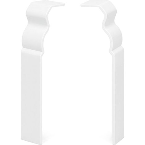 KGM Verbinder für Hamburger Sockelleiste 80 mm 2 Stück