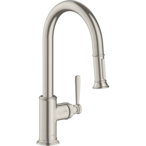 hansgrohe AXOR Montreux DN 15 Monomando de cocina 180 con ducha (1/4)