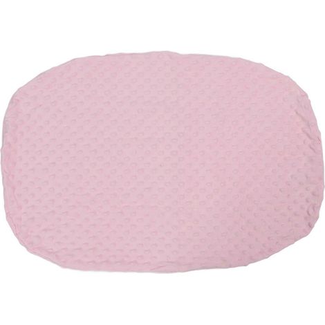 Drap-housse pour lit bébé, housse de matelas en velours doux, drap de berceau pour garçon et fille, rose