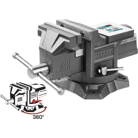 TOTAL - Morsa da Banco da 200mm (8”)