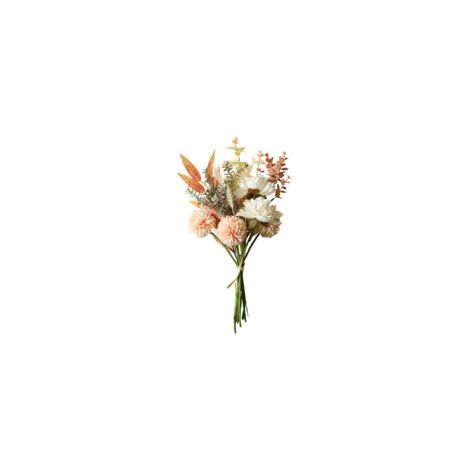 pezzo (Champagne) Bouquet di fiori artificiali in seta, decorazione natalizia - Crezuo