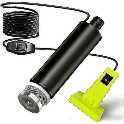 Pompe de transfert d'eau submersible portable sans fil compatible avec les batteries au lithium Ryobi 18V et 20V (1/5)