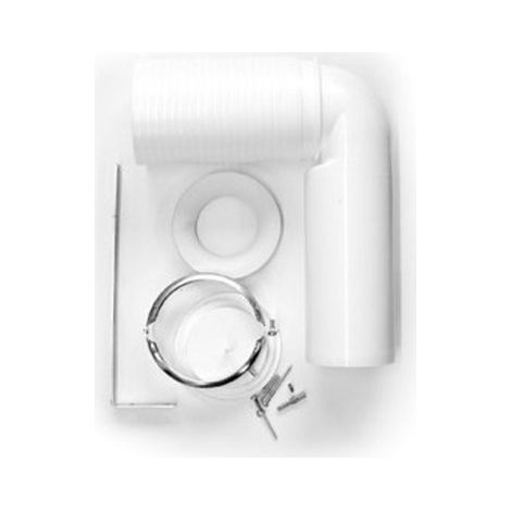 LAUFEN Coude de sortie spécial pour distance murale 70 - 220 mm,