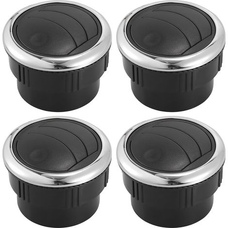 X AUTOHAUX Lot de 4 sorties d'aération de climatisation pour voiture, camping-car, bus 70 mm (1/5)