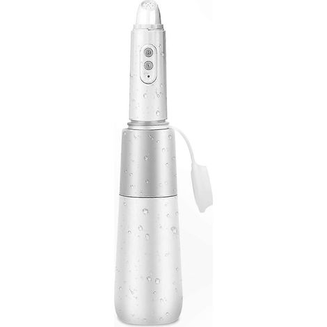 Mini-tragbarer, wiederaufladbarer Duschkopf für Reisen, bequeme Intimhygiene, kompaktes Design, einfache Bedienung, handlicher persönlicher Reiniger. (1/5)