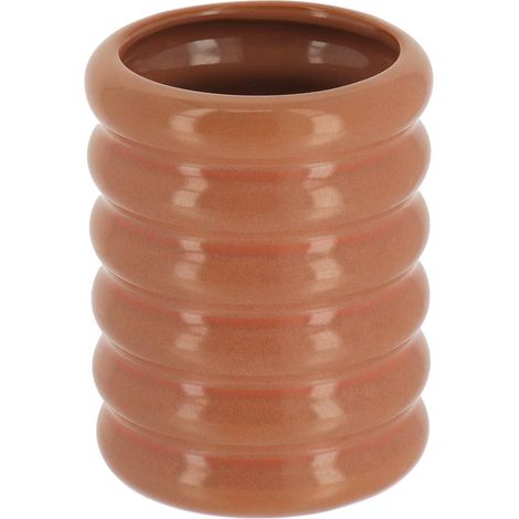 Bicchiere in stile anni '70 da 350 ml - terra di siena - Tendance