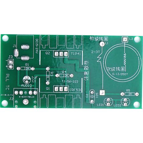 Module Tesla DIY Haut-parleur Plasma 15W Kit Électronique à Monter 15-24V DC (1/5)