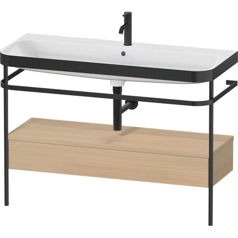 Duravit Happy D.2 Plus c-bonded Set avec console métallique et