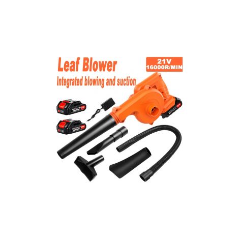 Ortviai – Akku-Laubbläser und -sauger 2 in 1, 20 V – Motor mit 20.000 U/min, Windgeschwindigkeit 120 mph, kabellos – kompatibel mit 20-V-Akkus DCB200, DCB204 und DCB206 (1/5)