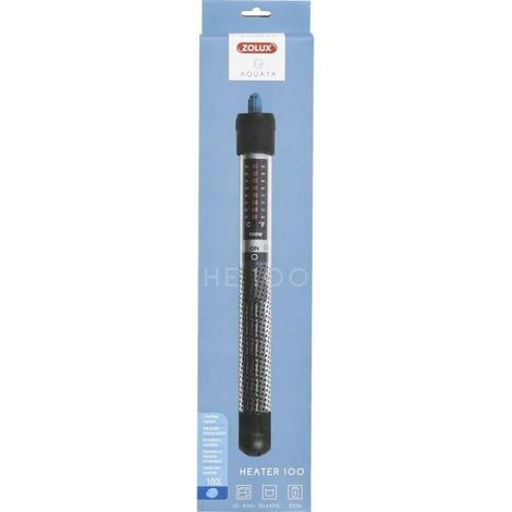 Zolux Aquariumheizung 100W Schwarz Einstellbar 50-100L (1/4)
